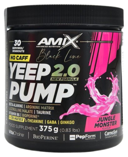 Black line Yeep 2.0 NEW formula pump NO CAFF 375 g