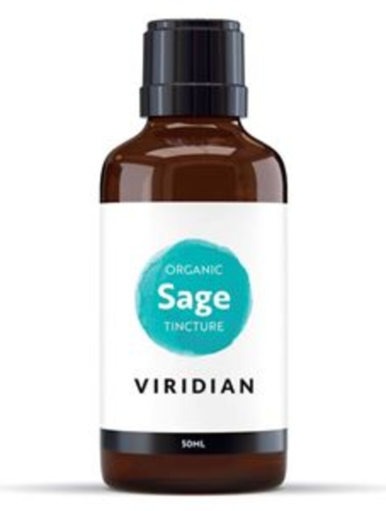 Sage Tincture 50ml Organic (Šalvěj lékařská Bio tinktura)