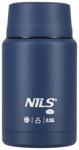 Termoska na jídlo NILS Camp NC3807 modrá 550 ml