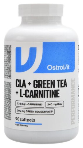 CLA + Green tea + L-Carnitine 90 kapslí