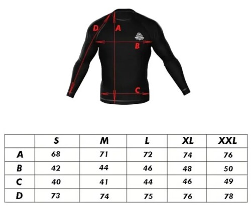 Pánské tréninkové tričko DBX Rashguard RSL Black