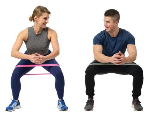 Sada fitness gum GU04 PRO Set
