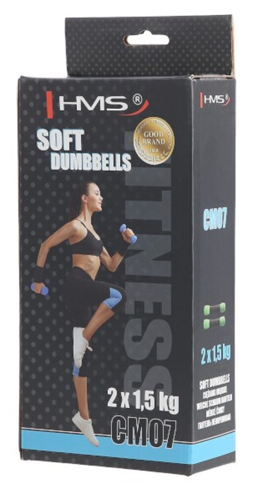 Měkké činky CM07 2 x 1,5 kg