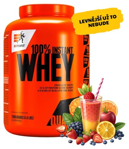 AKCE 100% Whey Protein 2000 g fruit shake