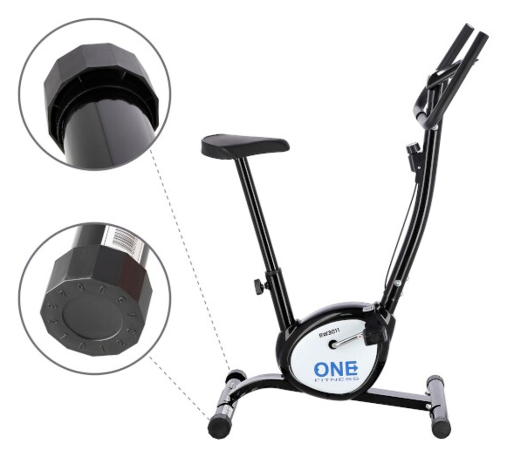 Mechanický rotoped ONE Fitness RW3011 čierny