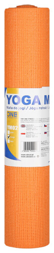 Podložka pro jógu ONE Fitness YM02 oranžová