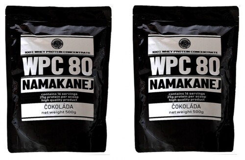 Whey WPC 80 Protein 500g 1+1