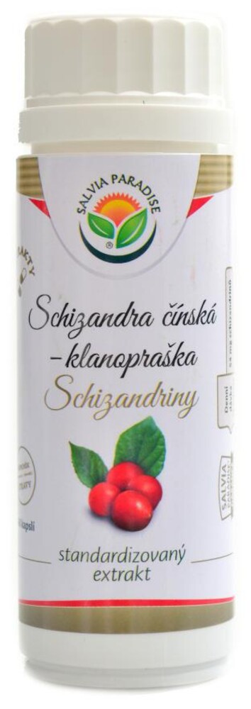 Schizandra standardizovaný extrakt 60 kapslí klanopraška