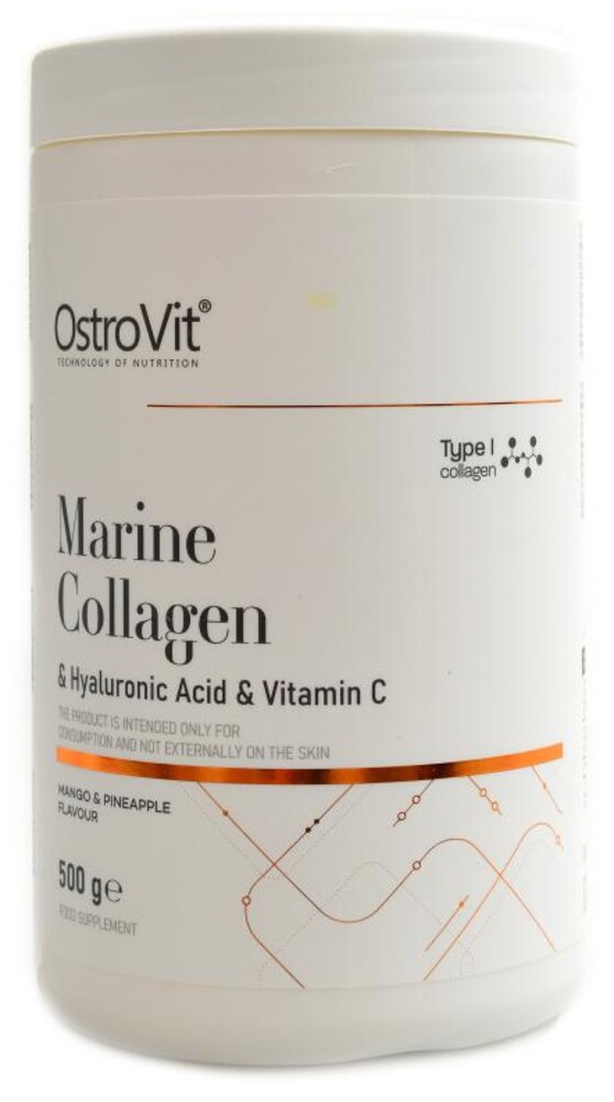 Marine collagen + hyaluronic acid + vitamin C 500 g