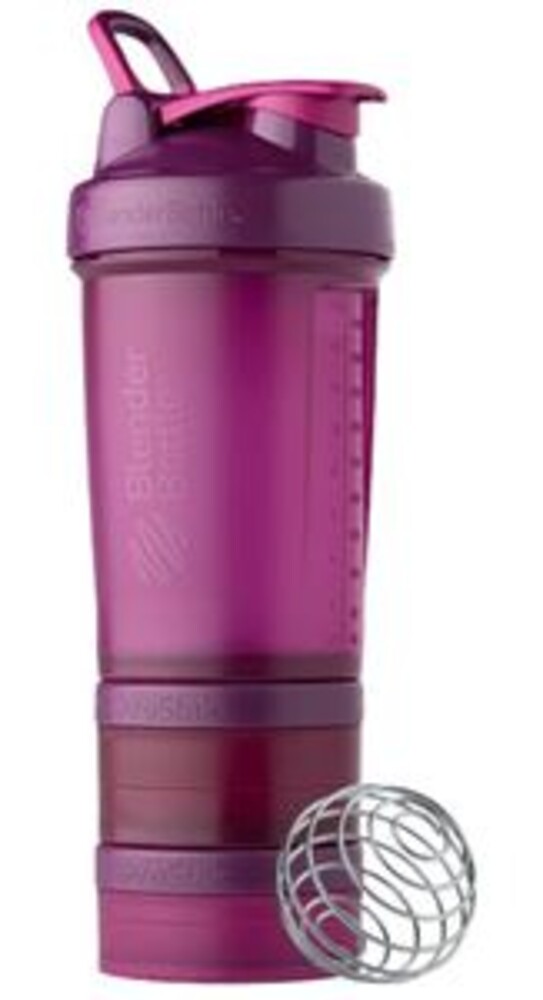 Šejkr ProStak PRO se zásobníkem 650ml fialový