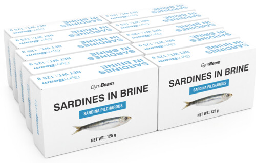 Sardinky vo vlastnej šťave 10 x 125 g