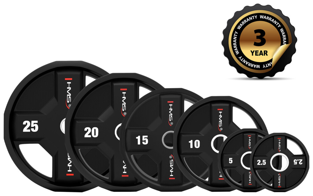 Olympijský polyuretanový kotouč TPC25 25 kg
