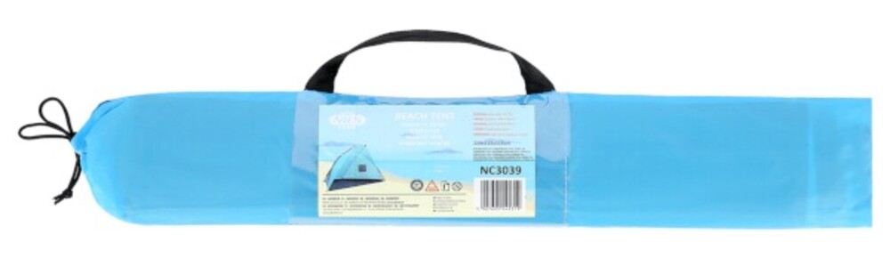 Plážový stan NILS Camp NC3039, modrý