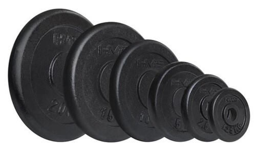 Čierny liatinový kotúč 10 kg