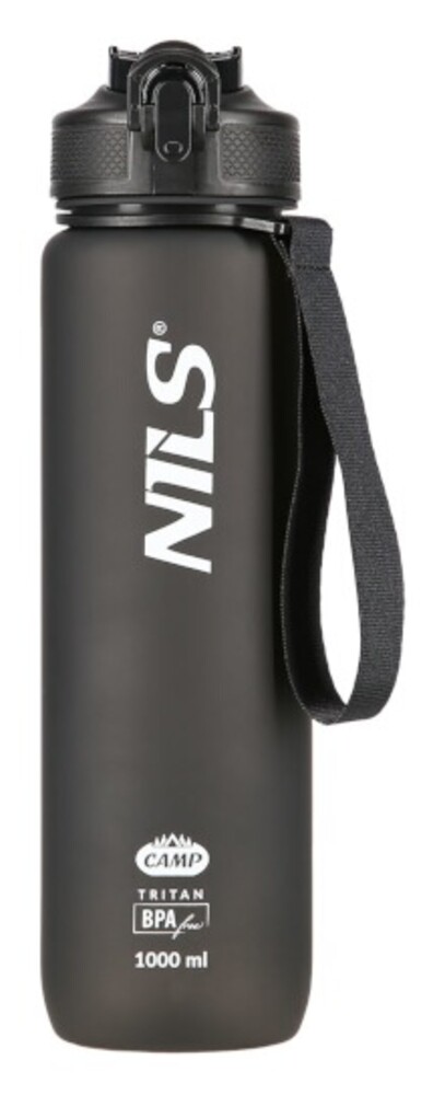 Tritanová láhev na pití NILS Camp NCD68 1000 ml černá