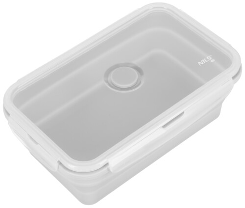 Skládací svačinový box NILS Camp NC4105 1200ml šedý