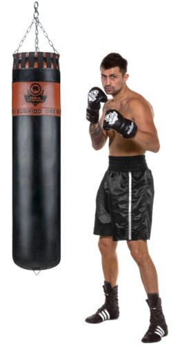Profesionální kožený boxovací pytel DBX Sovereign 140/45cm 50kg