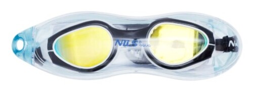 Plavecké okuliare NQG480MAF čierne/biele