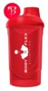 Shaker červený 600 ml