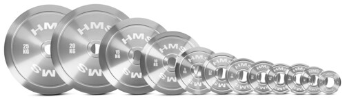 Ocelový olympijský kotouč TOS20 2 kg