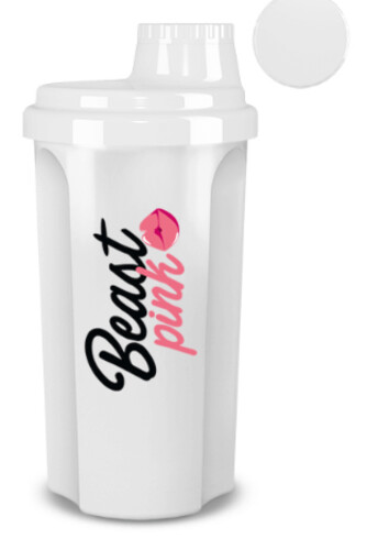 Šejkr BeastPink bílý 700 ml - BeastPink 