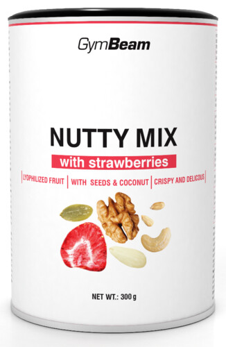 Nutty Mix s jahodami 300 g