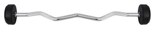 Lomená obojručné činka HMS Premium GSL-25, 25 kg