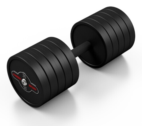 Jednoruční činka MW-HSG 35 kg