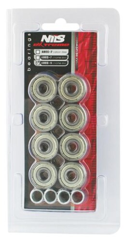 ABEC 9 CHROME LOŽISKA (8 KS)