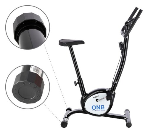 Mechanický rotoped ONE Fitness RW3011 čierny