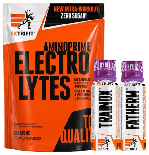 AKCE Aminoprime® Electrolytes 360 g + ZDARMA 2x Shot 90 ml