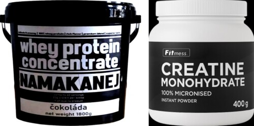 Whey 80 protein 1800g + Fitmess Fitmess Creatine Monohydrate 400g
