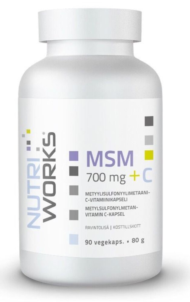 MSM 700 mg + C 90 kapslí