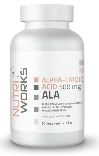 Alpha Lipoic Acid 500 mg 90 kapslí