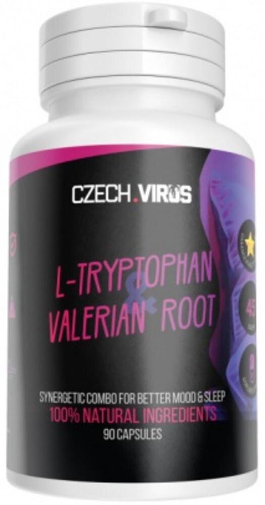 L-Tryptophan & Valerian Root 90 kapslí