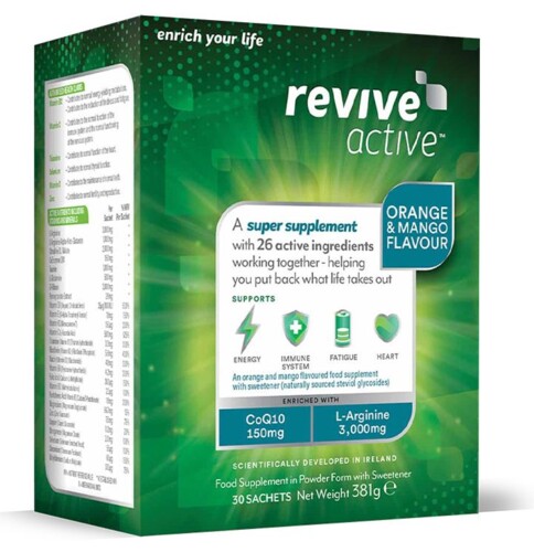 Revive Active 30 sáčků (Energie, imunita, únava, srdce)