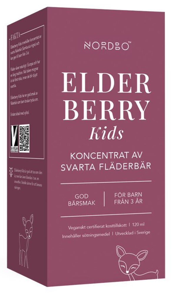 Elderberry Kids 120ml (Extrakt z černého bezu pro děti)