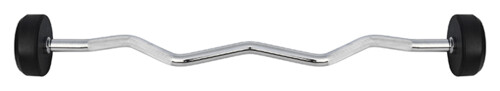 Lomená obojručné činka HMS Premium GSL-15, 15 kg