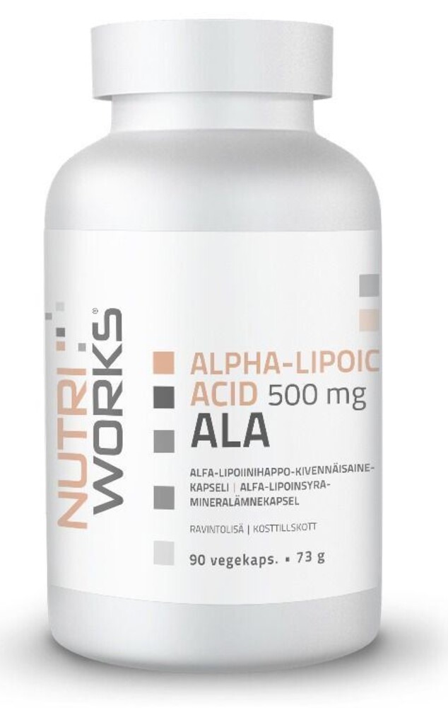 Alpha Lipoic Acid 500 mg 90 kapslí