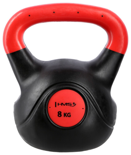 Plastový kettlebell KPC 8 kg červený