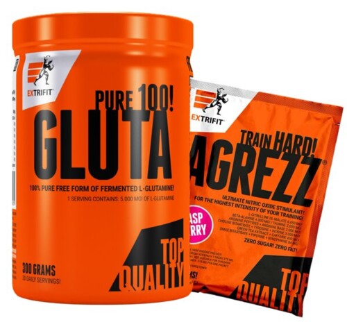 AKCE Gluta Pure 300 g + ZDARMA Agrezz 20,8 g