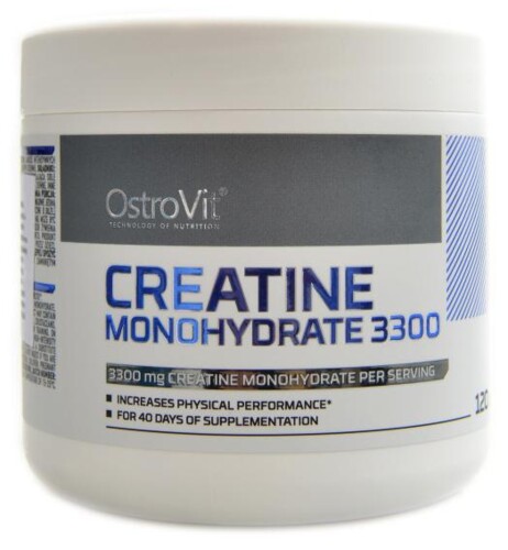 Creatine monohydrate 3300 120 kapslí