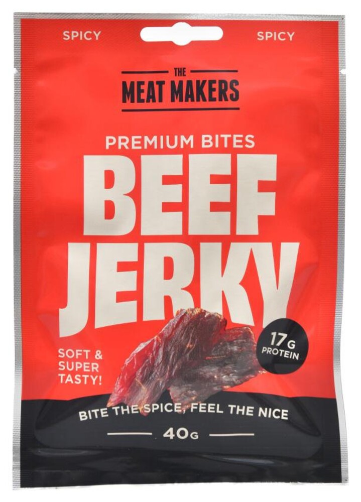 Jerky bites hovězí pikantní 40g