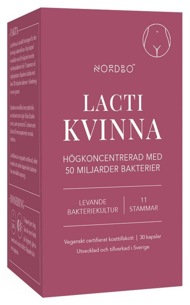 Lacti Kvinna 30 kapslí (Probiotika pro ženy)