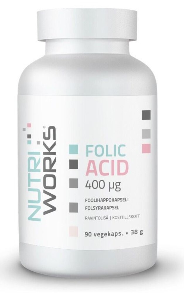 Folic Acid 400 µg 90 kapslí