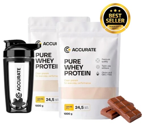 AKCE 1+1 Pure Whey 1000 g + ZDARMA Šejkr 500 ml