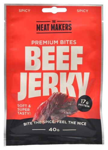 Jerky bites hovězí pikantní 40g