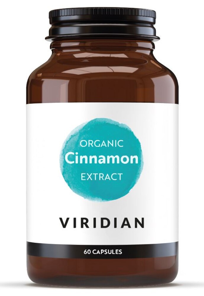 Cinnamon Extract 60 kapslí Organic