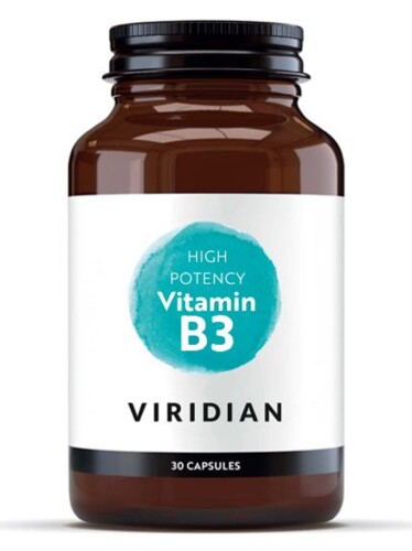 High Potency Vitamin B3 250mg 30 kapslí
