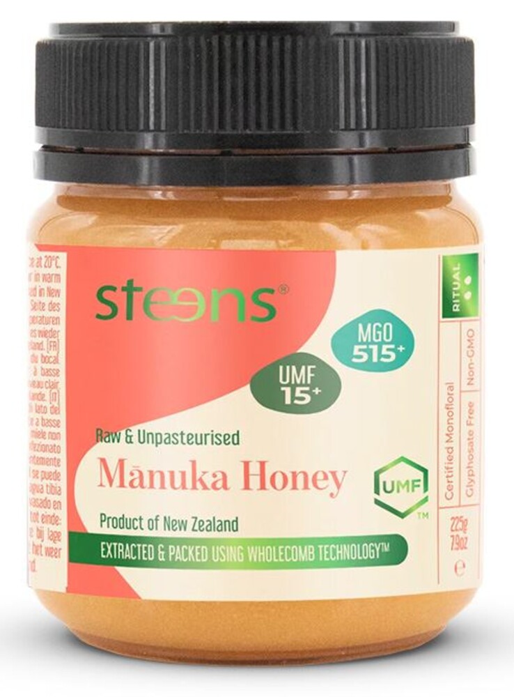 RAW Manuka Honey UMF15+ (515+ MGO) 225g